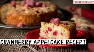 CRANBERRY APPEL CAKE RECEPT [upl. by Hiltner447]