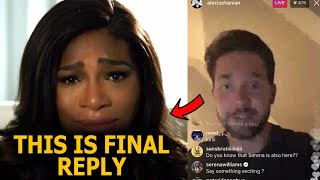 Alexis Ohanian Final Reply Divorce With Serena Williams [upl. by Enirahtak487]