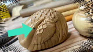 wood carving netsuke【修正】 [upl. by Burtis]