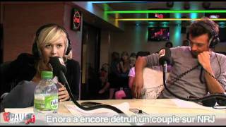 Enora détruit encore un couple sur NRJ  CCauet sur NRJ [upl. by Any931]