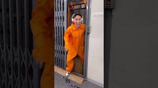 The prisoners finally manage to escape  😳 shorts foryou comedy funny paxy fyp お笑い イタズラ [upl. by Aehsat]