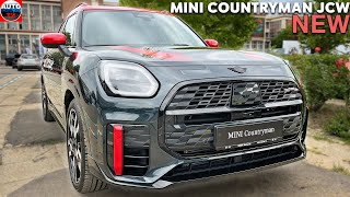 All New MINI COUNTRYMAN JCW 2025  Overview REVIEW exterior amp interior INFOTAINMENT [upl. by Ilario]