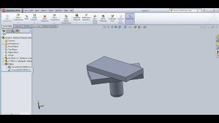 SIMPLE ASSEMBLY AND STANDARD MATES SOLIDWORKS [upl. by Alisa]