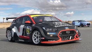 Hyundai Veloster N TCR Race Car  POV Ride Along [upl. by Suollecram629]