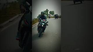 R15 V4 black clour bike status video ❤️bike bikestunt rider biharisher shorts viralvideo [upl. by Eveleen]