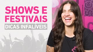 Dicas para ir em shows e festivais  Serasa Ensina [upl. by Baseler453]