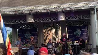 the band opening for micky dolenz  micky dolenz live at lucy kiddkey park 61622 [upl. by Merilee]