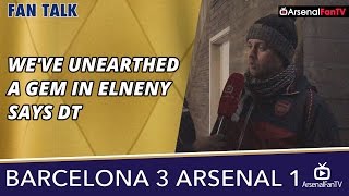 Weve Unearthed A Gem In Elneny Says DT  Barcelona 3 Arsenal 1 [upl. by Annoj]