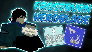 BEST Frostburn Heroblade Build Showcase  Deepwoken [upl. by Nnylarej673]