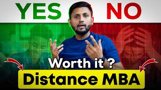 Distance MBA  Worth It or Not  Is Distance Good or Not  All About Distance MBA  MBA Admission [upl. by Moss]