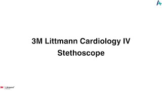 3M Littmann 6200 Cardiology IV Stethoscope  Advanced Healthcare [upl. by Naret]