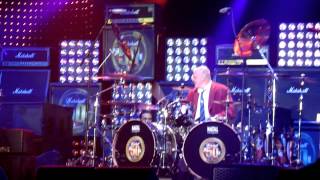 Al Murray Playing Drums  Marshalls 50 Years of Loud Live  220912 [upl. by Aciraa]