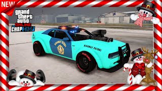 NOVO Bravado Gauntlet Interceptor  Carro Policial  Liberar Compra GTA Online Chop Shop DLC [upl. by Eugeniusz]