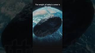 is halleys comet hit the earth video space viral astronomer astronomy halleyscomet [upl. by Novahc]