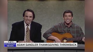 Adam Sandlers Thanksgiving song throwback [upl. by Urion]