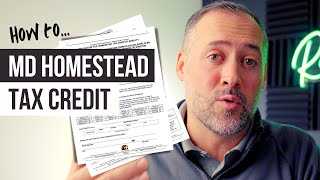 How to Apply for the Maryland Homestead Tax Credit [upl. by Violetta287]