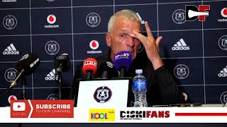 Ernst Middendorp’s PostMatch Press Conference  Orlando Pirates 11 Cape Town Spurs [upl. by Nerej]