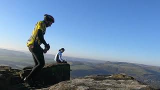 Jack and Laurence do Curber Edge via Linacre reservoir [upl. by Sidney]