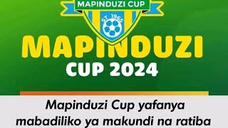 MABADILIKO YA RATIBA MAPINDUZI CUP 2024 [upl. by Hcardahs937]