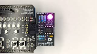 ATtiny85 I2C RGB LED v21 [upl. by Einaffit]