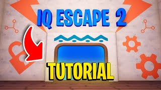 IQ ESCAPE ROOM 2 FORTNITE How To Complete IQ Escape Room 2 [upl. by Adley]