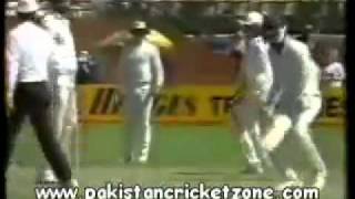 Wasim Akram V Merv Hughes Confrontation [upl. by Harmony185]