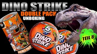 5 Surprise ® Dino Strike ™ Battle Dinos Double Pack  Teil 8 Überraschungs Dinosaurier  Unboxing [upl. by Teryn]