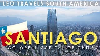 Santiago Chile 🇨🇱  Impressed By the COLORFUL Capital of Chile  Chile Travel Vlog [upl. by Luise]