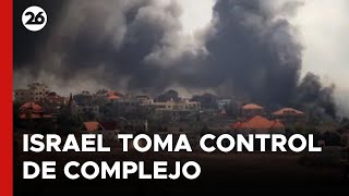 MEDIO ORIENTE  Israel tomó el control de un complejo de Hezbolá [upl. by Norrag530]