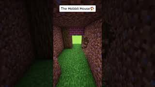 Minecraft The Hobbit House🛖 shorts [upl. by Kcirtap550]