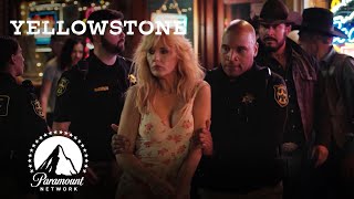 Bozeman Bar Brawl  Yellowstone  Paramount Network [upl. by Emelen]