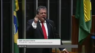 Silvio Costa detona Temer seu ministério PMDB e Aécio [upl. by Azial]