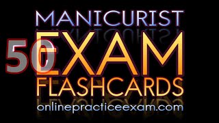 50 Manicurist Flashcards for Students to Prepare for the Licensing Exam [upl. by Elockin]