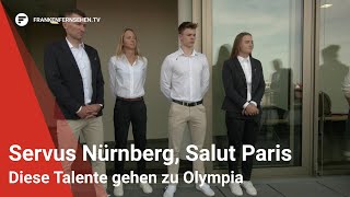 Servus Nürnberg Salut Paris Für diese Talente des Goldenen Rings geht es zu Olympia [upl. by Yemaj]