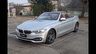 BMW 420d Cabrio Luxury  PRIVACAR CREMA [upl. by Airtap]