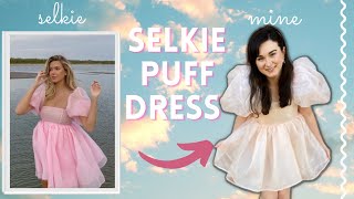 DIY SELKIE INSPIRED DRESS  Puff Dress Tutorial  StepbyStep [upl. by Anual]