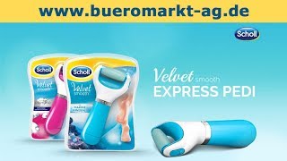 Scholl Velvet Smooth Diamond Hornhautentferner [upl. by Rind]