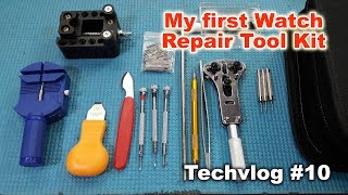 My First Watch Repair Tool Kit Unboxing and Review [upl. by Annyahs]