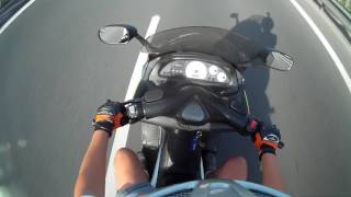 Yamaha Tmax 500 2001 acceleration [upl. by Gerianne]