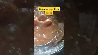 Manchurian Rice Recipe  Quick And Easy  manchurian rice foodie [upl. by Delanie]