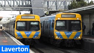 Trains amp Buses at Laverton  Melbourne Transport [upl. by Cunningham]