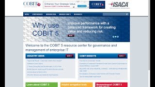 Introducing COBIT 5 Online [upl. by Ibloc]