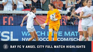 FULL HIGHLIGHTS  Bay FC vs Angel City FC [upl. by Salesin]