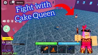 Cake Queen How to defeat Cake Queen in Easy Way Grinding Cake Queen bloxfruits roblox cakequeen [upl. by Nonnac]