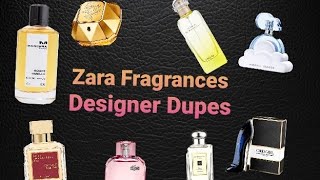 Zara fragrances dupes🌸Zara perfumes🛍Parfums zara dupe عطور زارا النسائية [upl. by Niddala]