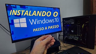 TUTORIAL  Instalando o Windows 10 Passo a Passo [upl. by Giselbert]