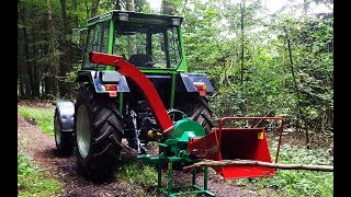 Deutz 6507 CA mit Vielitz Häcksler [upl. by Aciretnahs]