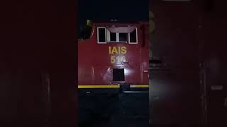 Some catches from Joliet IL  BNSF 5441 and IAIS 516  110724 [upl. by Nuhsyar]