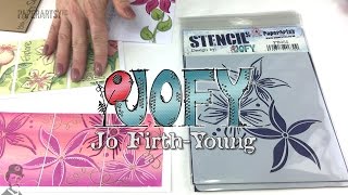 NEW Jan 2017 JOFY stamps from PaperArtsy [upl. by Ayk799]