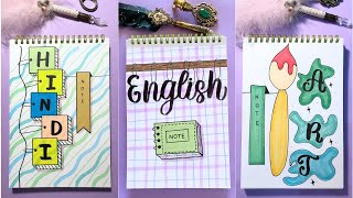 9 Easy and Creative Front Page Ideas for School Assignments [upl. by Evita]